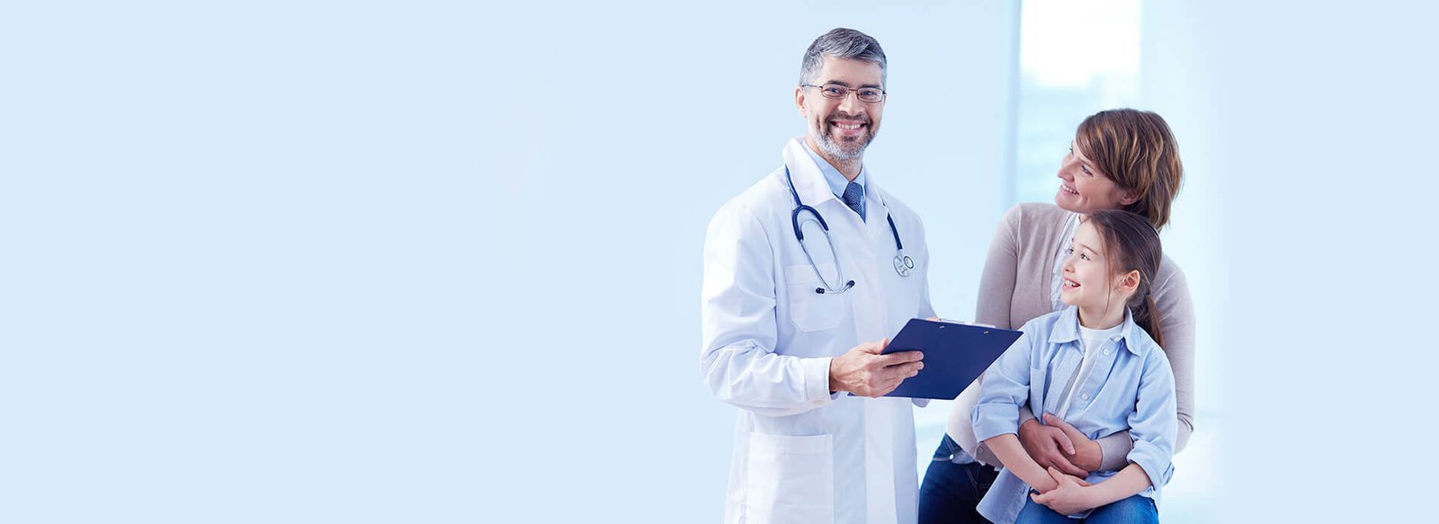 Pulmonary Doctor with Patient