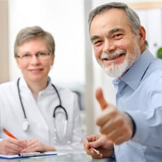 Patient Thumbs Up